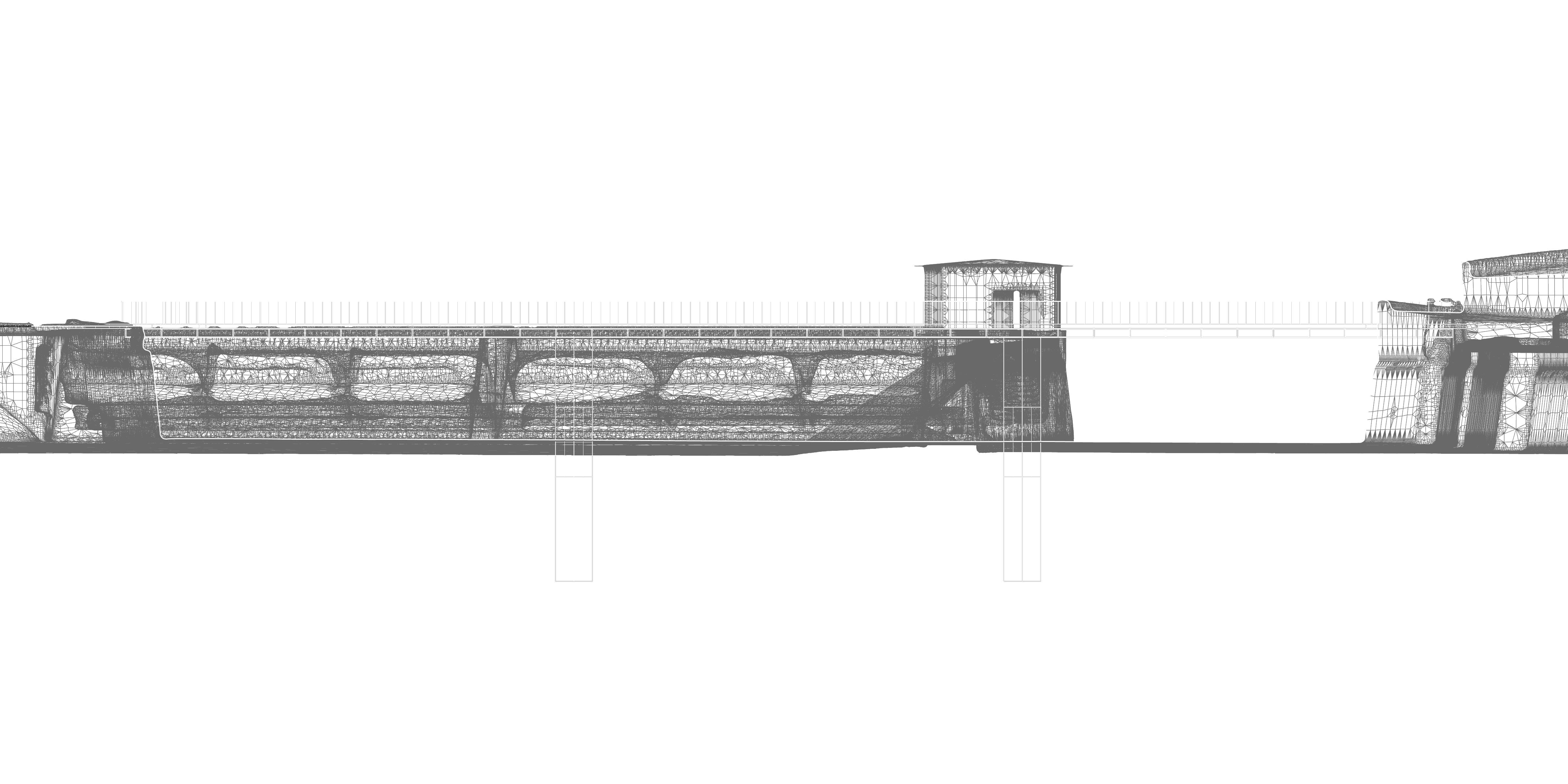 Bridge concept rendering